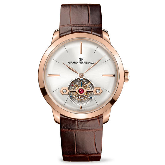 Review Replica Girard-Perregaux 1966 TOURBILLON WITH GOLD BRIDGES 99535-52-131-BKBA watch